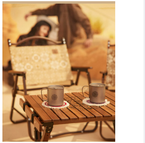 Cốc Titanium siêu nhẹ Glamping NatureHike NH21CJ013 (BST Đôn Hoàng)