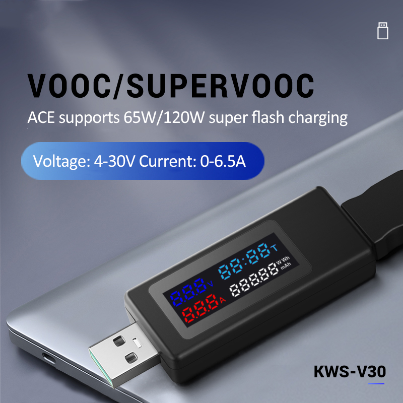 Kws-V30%20Usb%20Power%20Meter%20Tester%20Power%20Current%20Charger%20Tester%20Meter%20Current%20Voltage%20Tester%20-%20Image%202