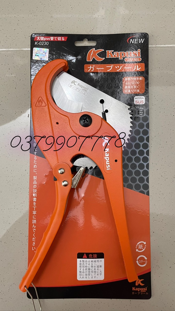 KÉO CẮT ỐNG PHI 63 KAPUSI