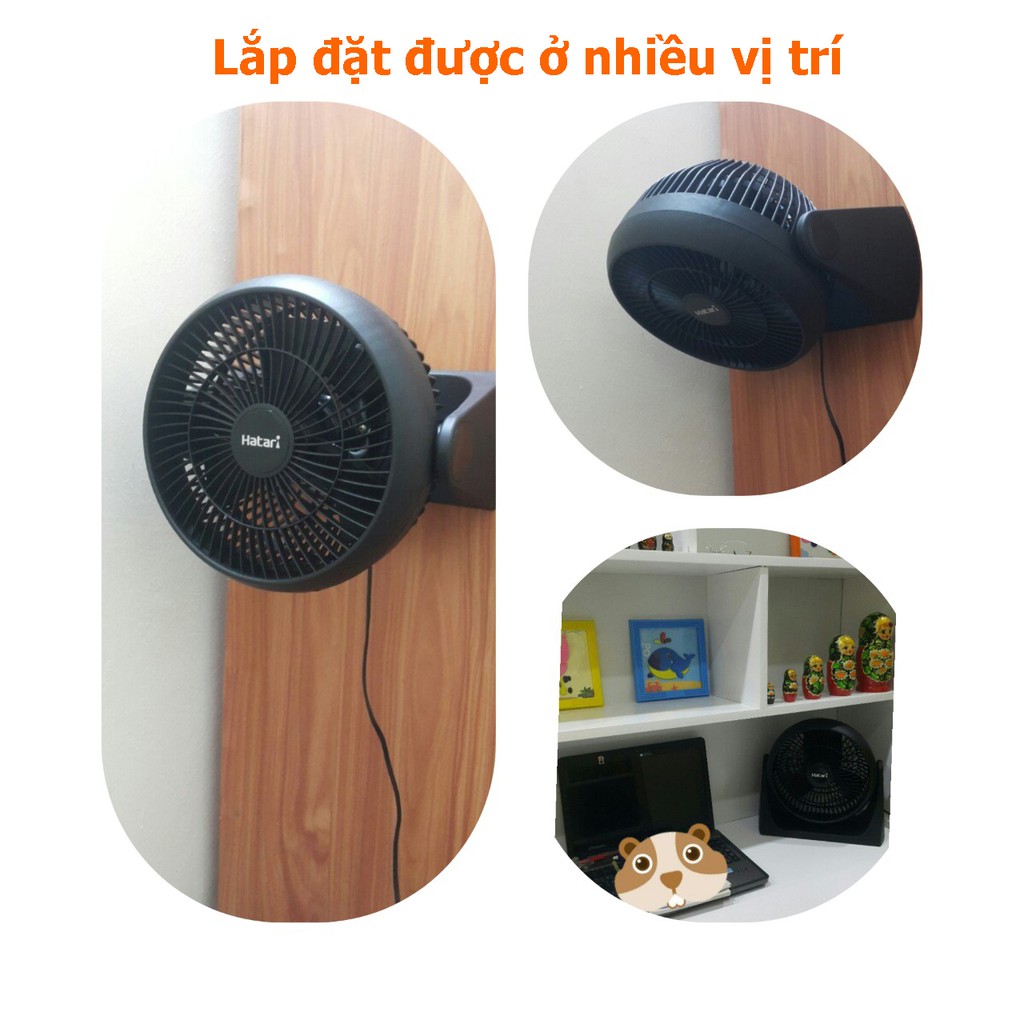 Quạt tản, để bàn Thái Lan Hatari HT-PS20M1 (màu ngẫu nhiên)
