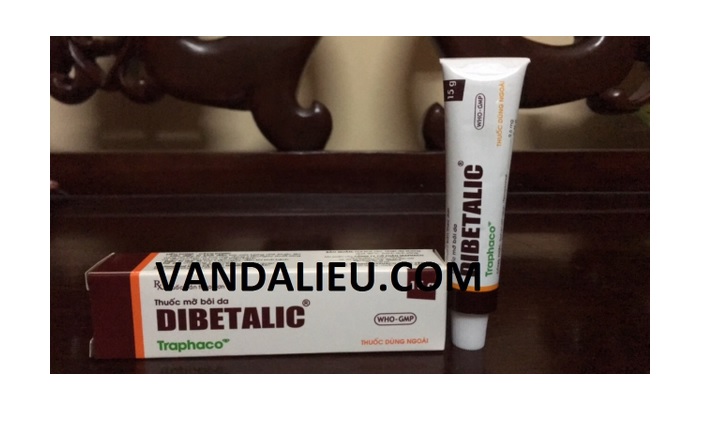 MỠ BÔI DA DIBETALIC 15G.