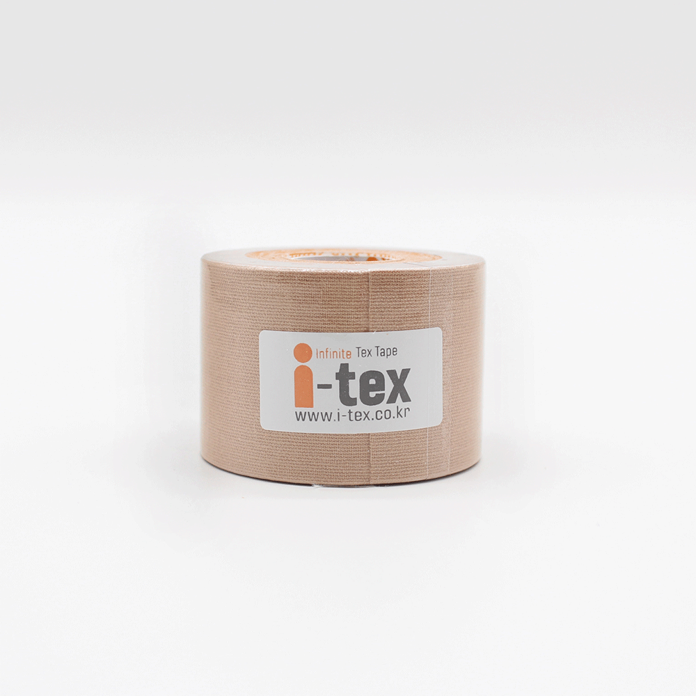 [ITEX] Kinesiology tape - 5cm x 5m - Beige - 1Roll