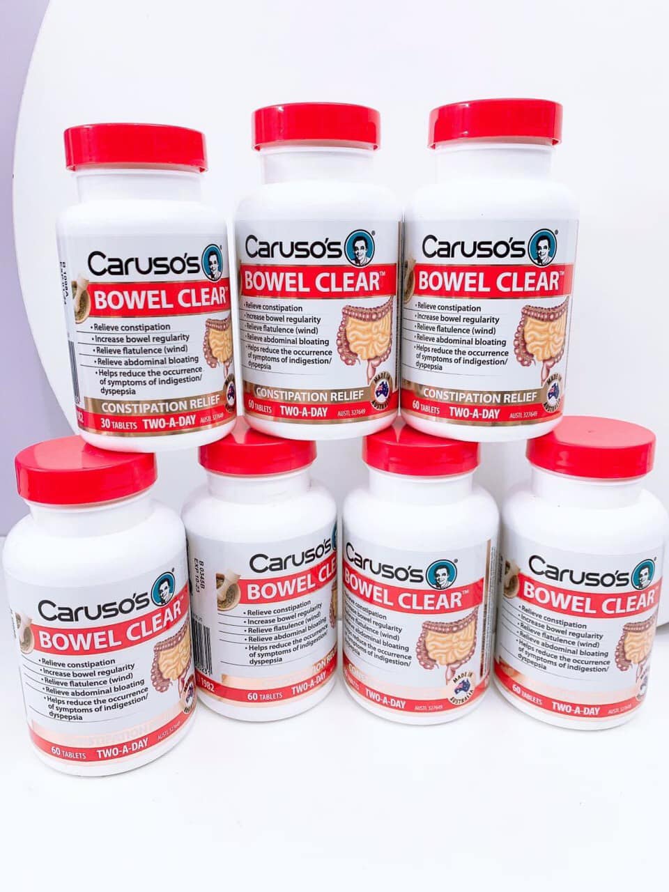 Caruso’s Bowel Clear 60 viên – thải độc ruột