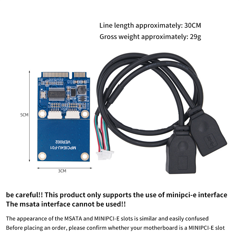 MINI%20PCI-E%20To%20Dual-Port%20USB2.0%20Adapter%20Card%20PCI-E%20M.2%20Expansion%20Card%20For%20Laptop%20Motherboard%20MINI%20PCIE%20Interface%20-%20Image%202