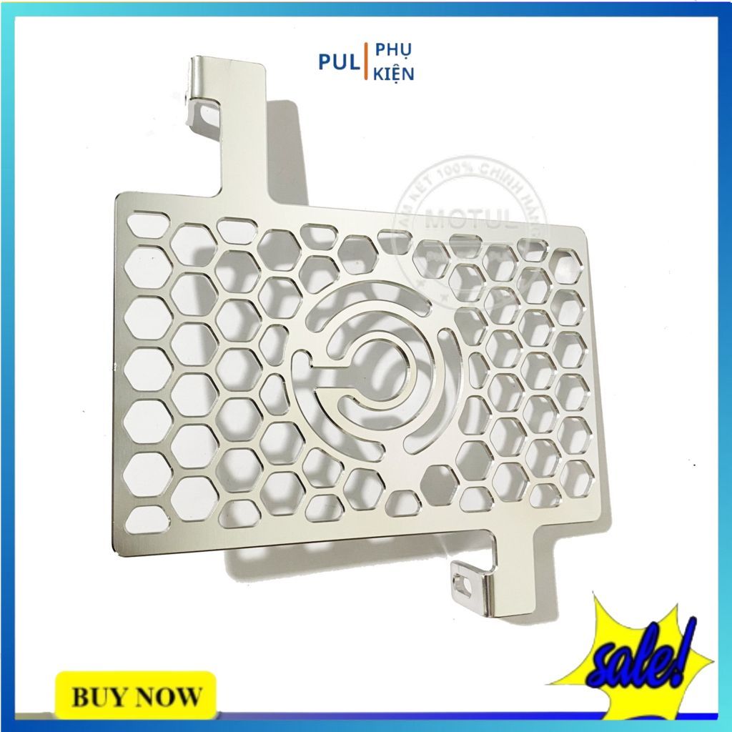 Che két nước Exciter 155 VVA nhôm cnc cao cấp trang trí làm đẹp xe bảo vệ két nước Ex 155