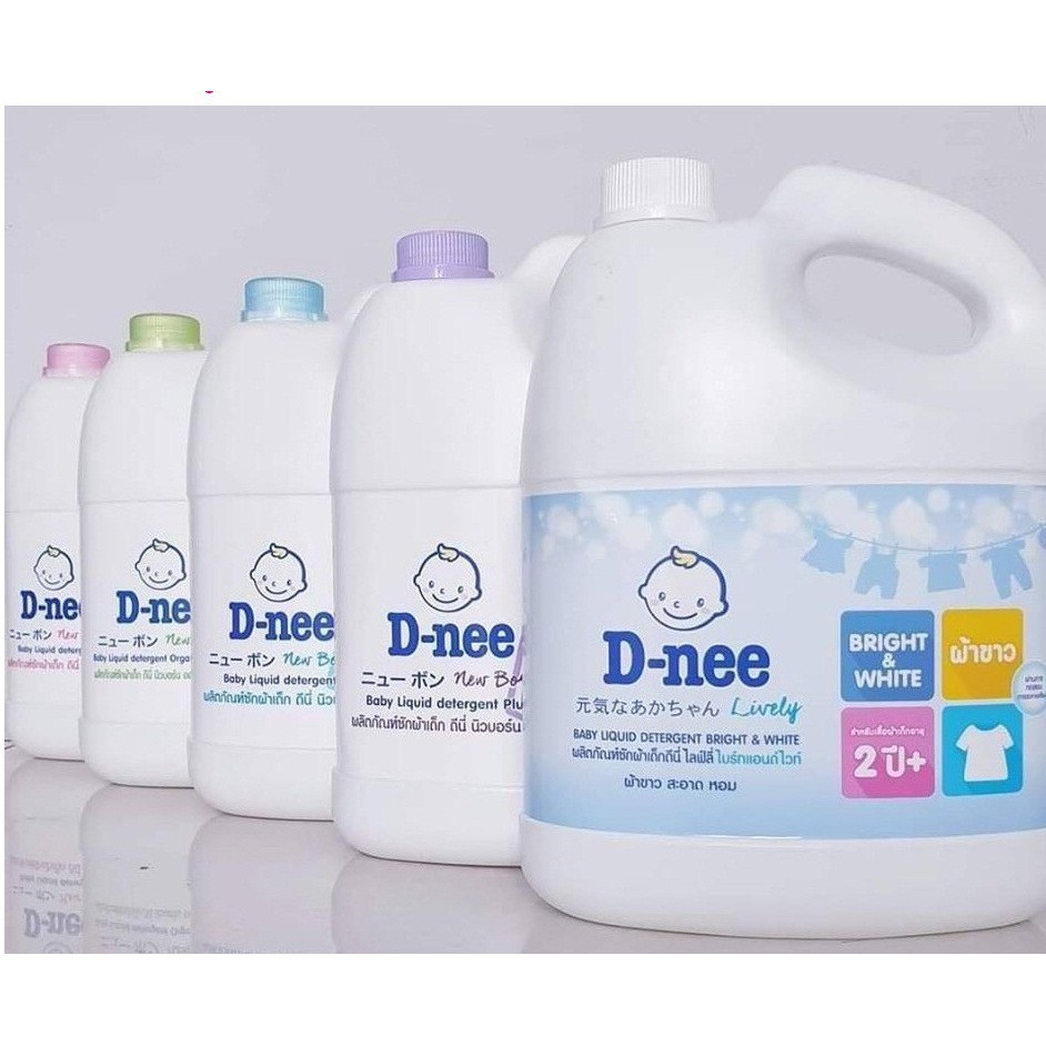 Giặt Dnee Thái Lan 3000ml- Màu Tím- Hàng Chuẩn