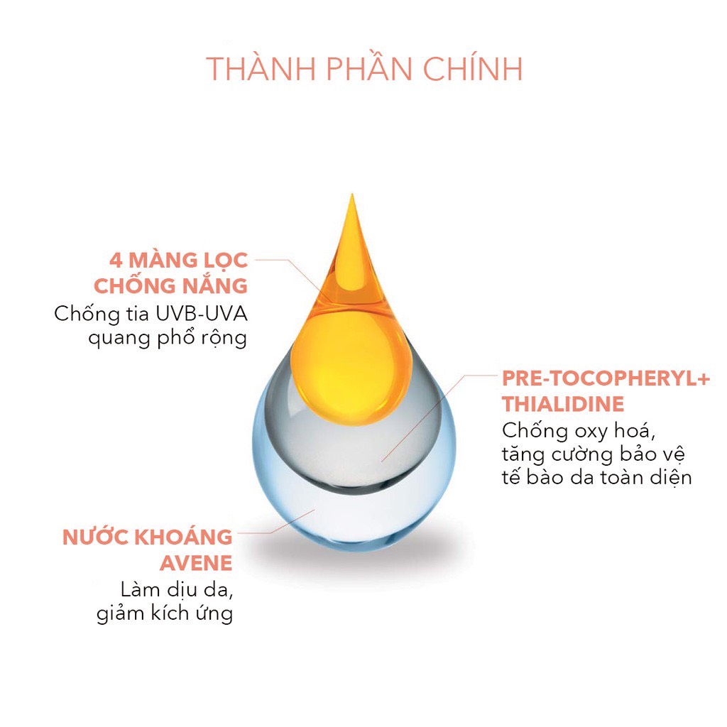 Kem chống nắng Avene Cleanance SPF 50+
