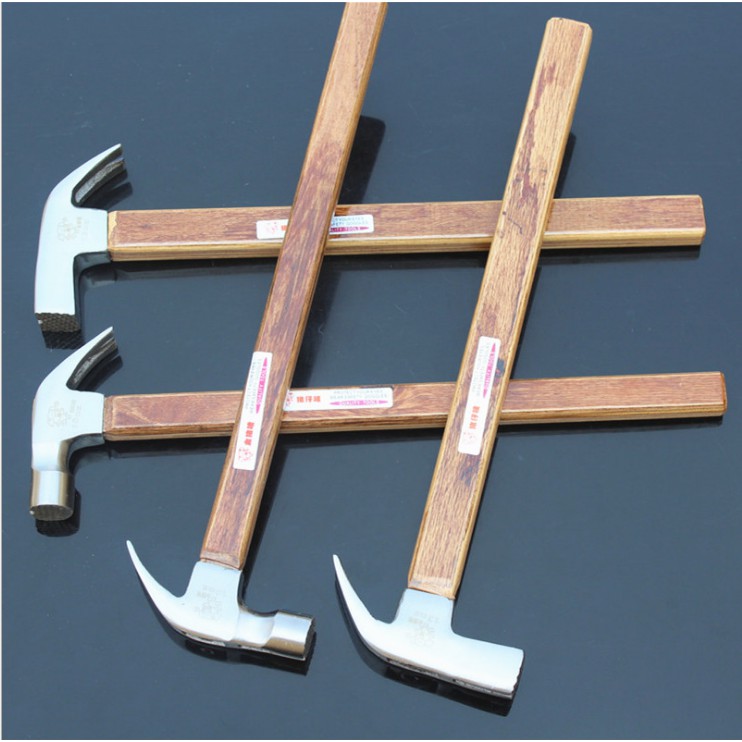 High Quality Head Hammer Tukul Long Handle Claw Hammer 圆头麻面羊角锤