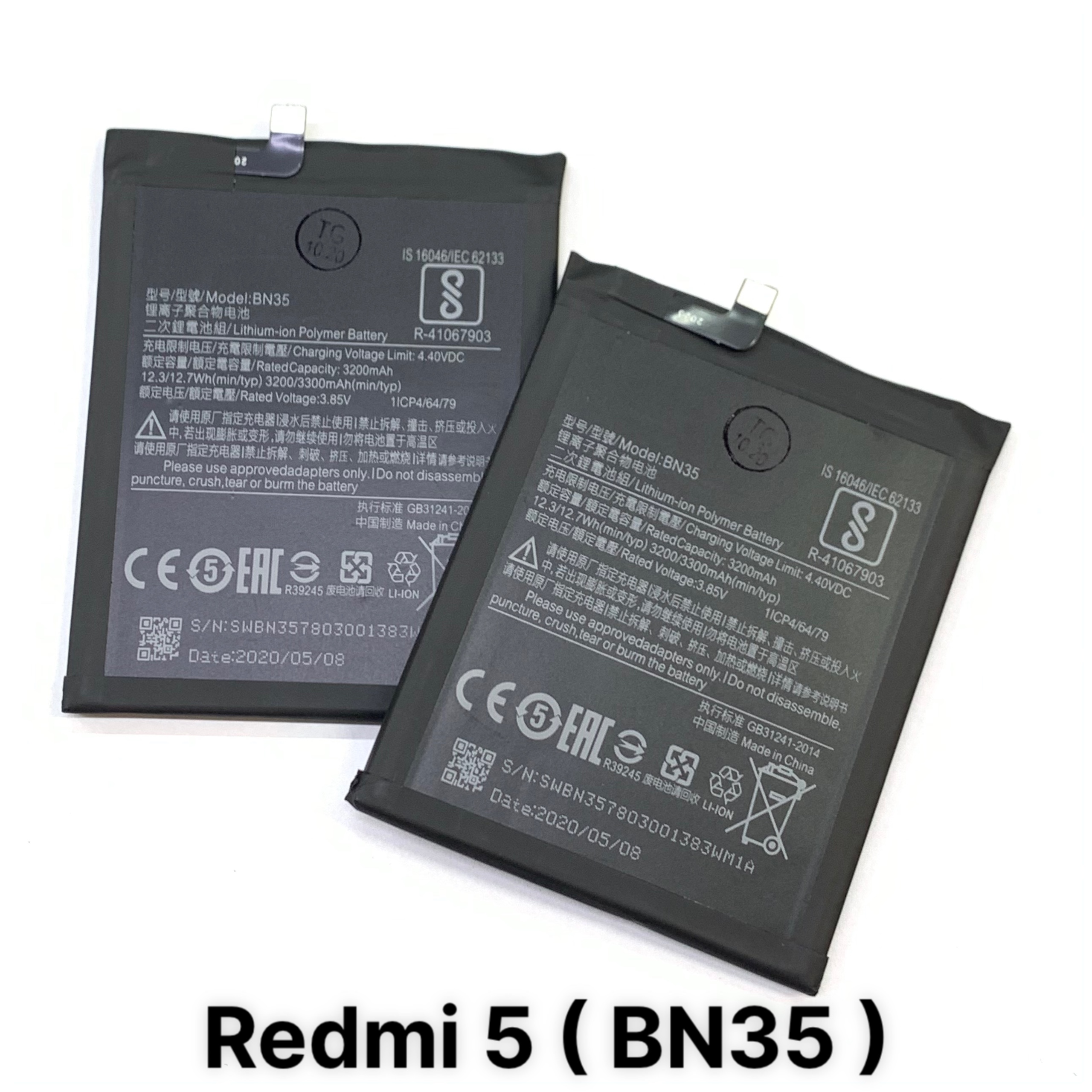 Pin xiaomi redmi 5 / bn35 3300mah - bảo hành 3 tháng