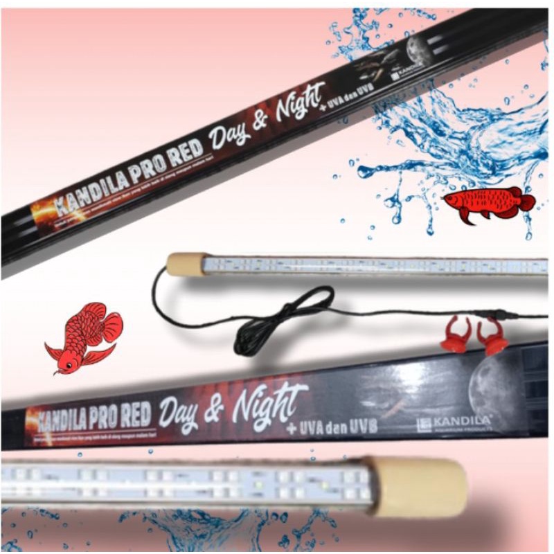 Lampu Led Tanning KANDILA PRO RED DAY & NIGHT + UVA dan UVB PLUS 1800