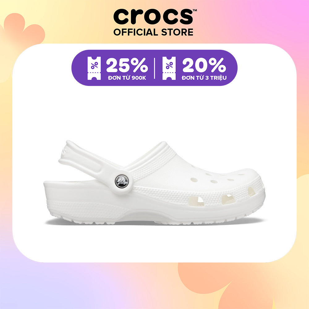 Giày Clog Unisex Crocs Classic - 10001-100