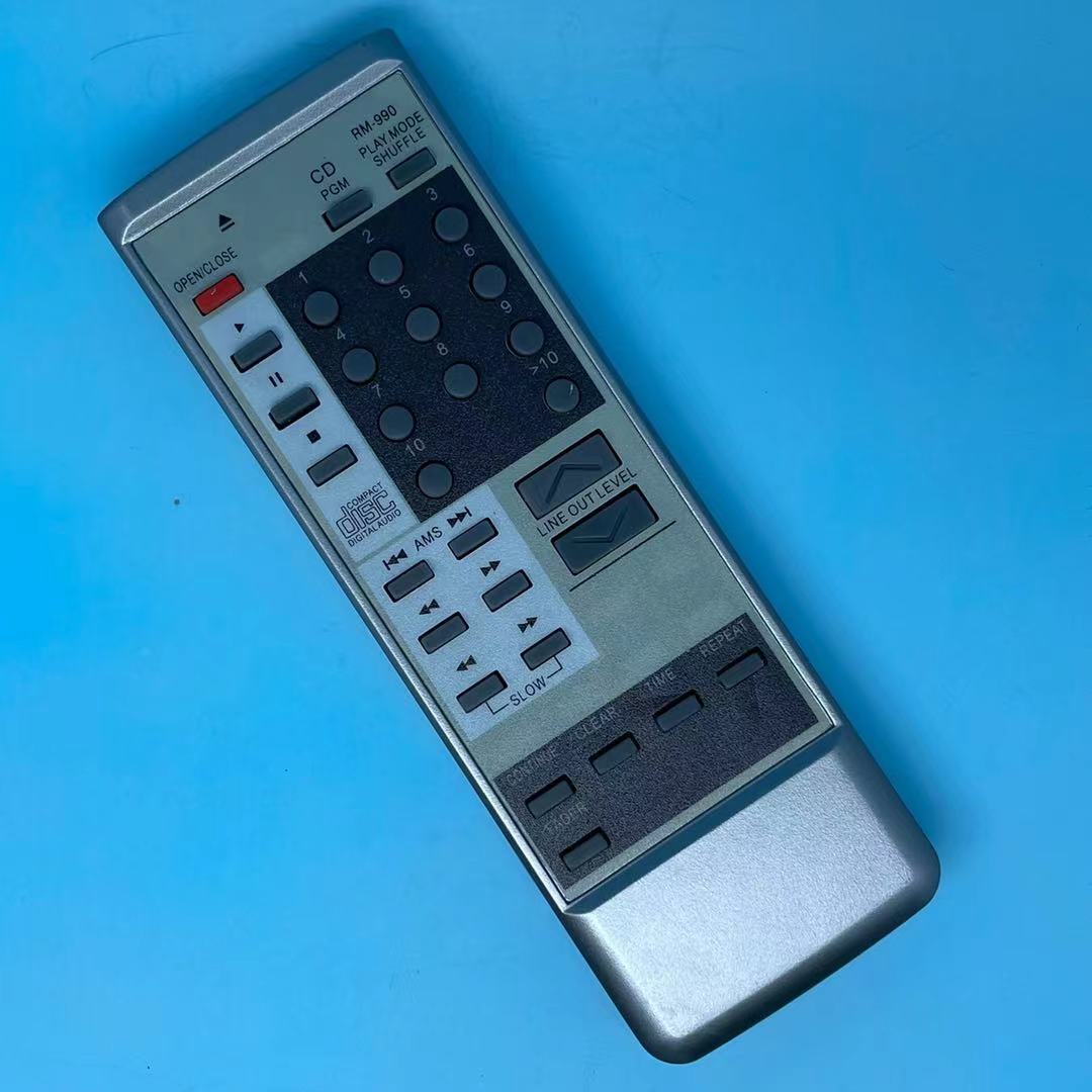 【High-quality】RM-990 Remote Control Replace for CD Player CDP497 CDP590 ...