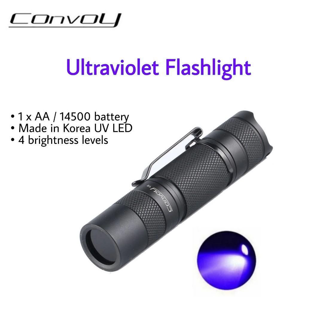 convoy uv flashlight