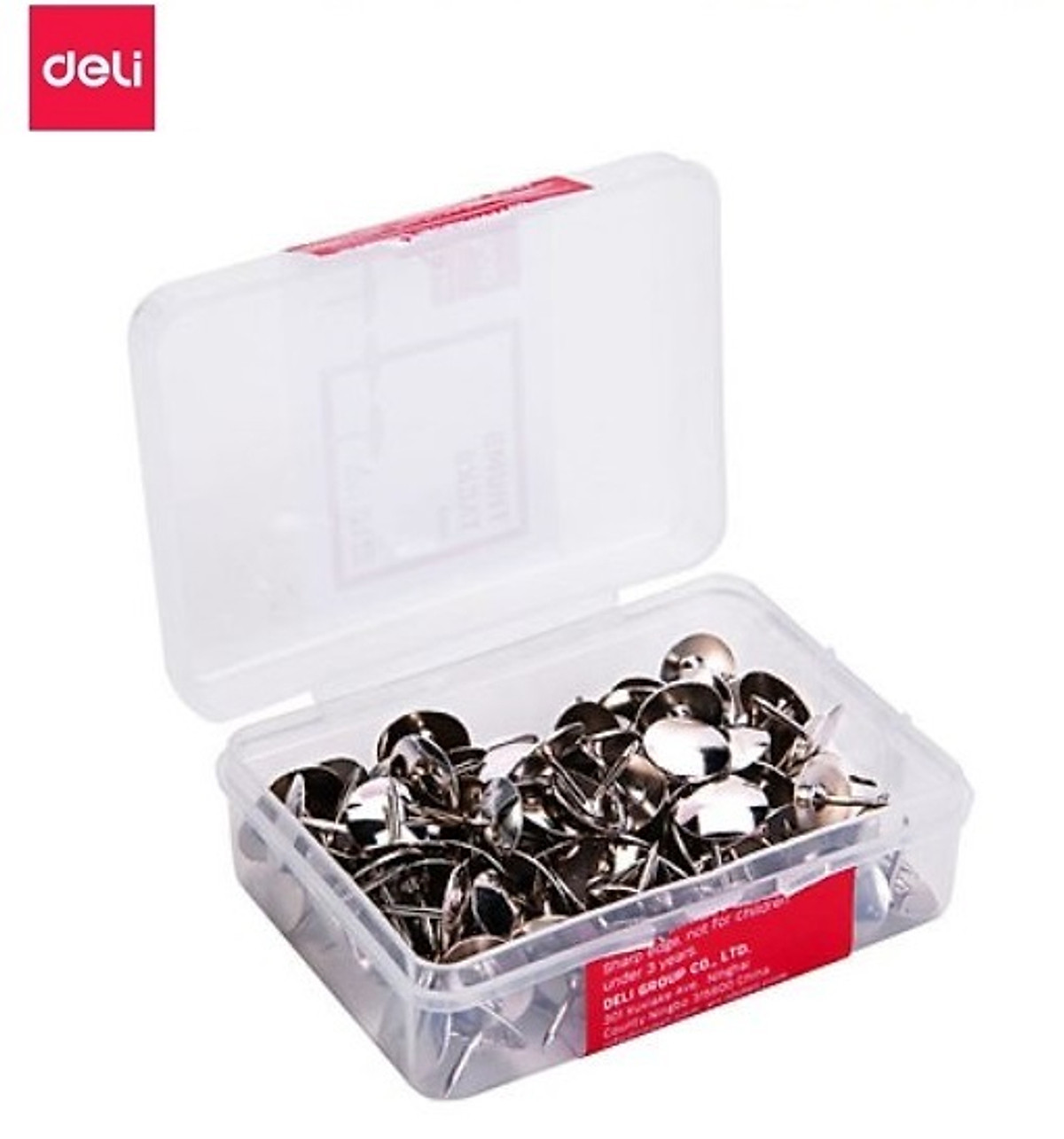 Đinh Ghim Mũ Inox Deli E0022