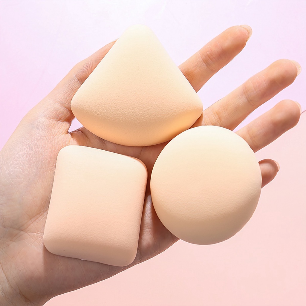 Mút tán kem nền, mút trang điểm -Lumbley