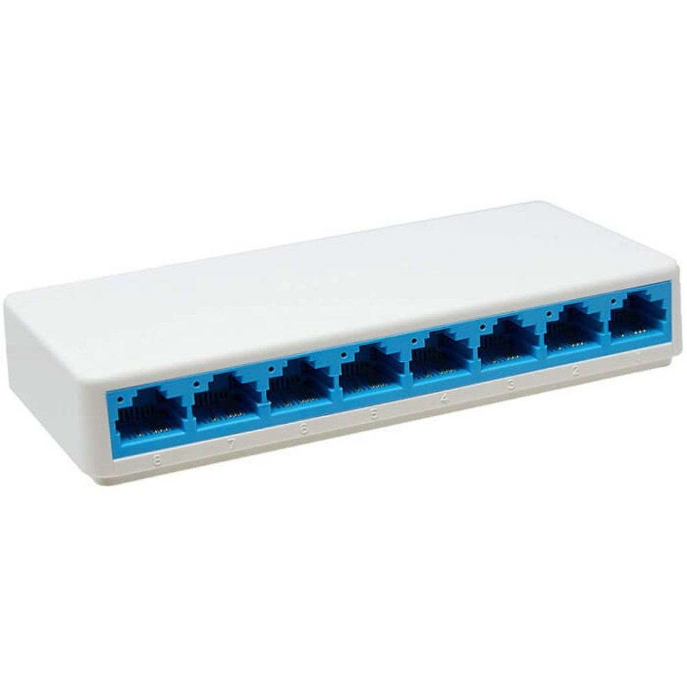 Bộ Chia Tín Hiệu Mercusys MS108 Switch Để Bàn 8 cổng 10/100Mbps