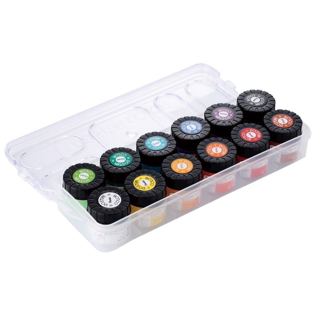 Màu Poster Color Pentel 12 màu Màu Nước Pentel