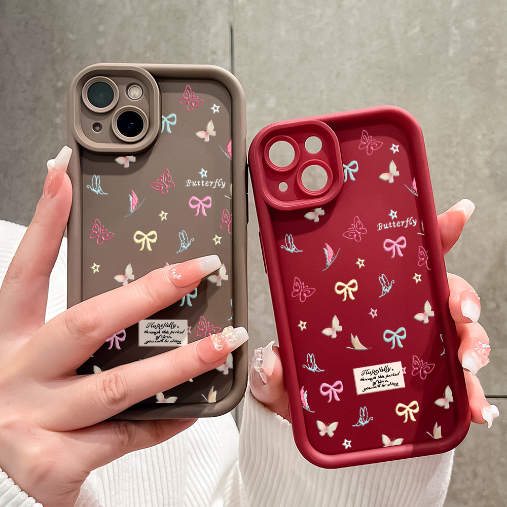 ZeroQiQi%20for%20Redmi%20Note%2014%204G%205G/Note%2014%20Pro+%205G/Turbo%204%20Poco%20X7%20Pro%20Back%20Cover%20Full%20Screen%20Color%20Bow%20Tie%20Soft%20Rubber%20Ladder%20Camera%20Protection%20Phone%20Case%20-%20Image%204