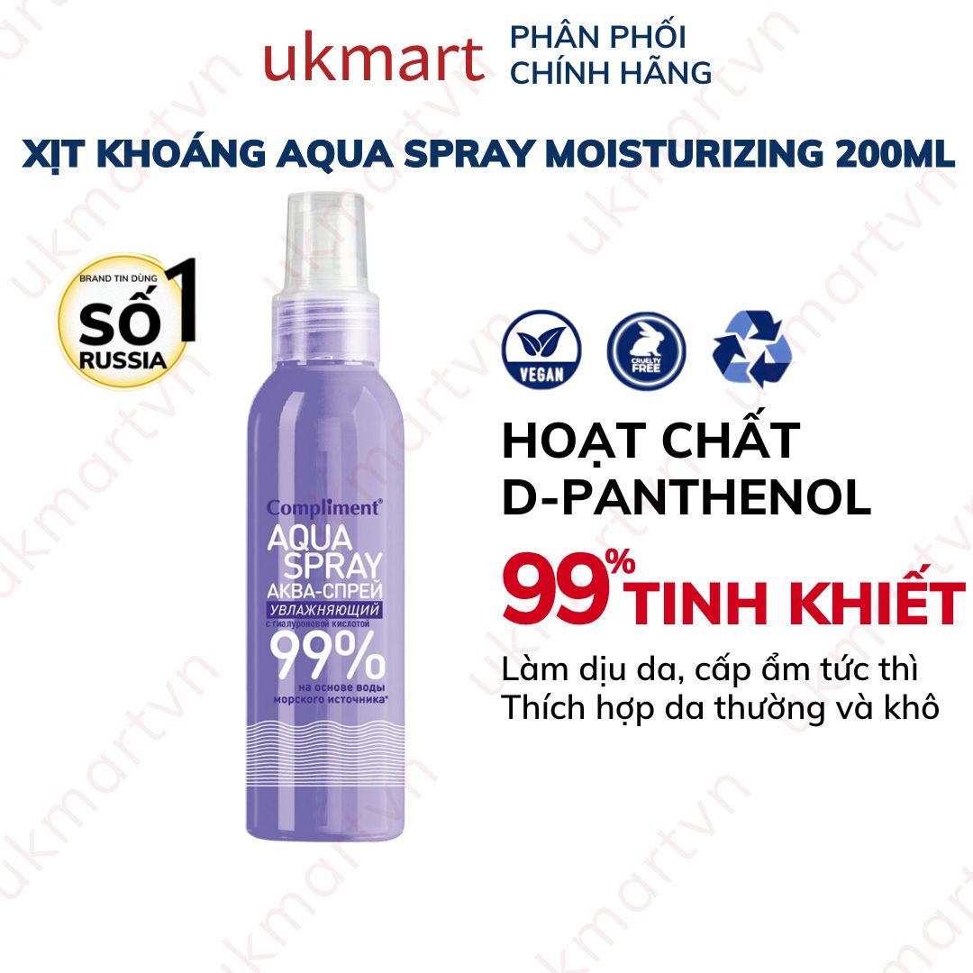 Compliment Aqua Spray 99% 200ml