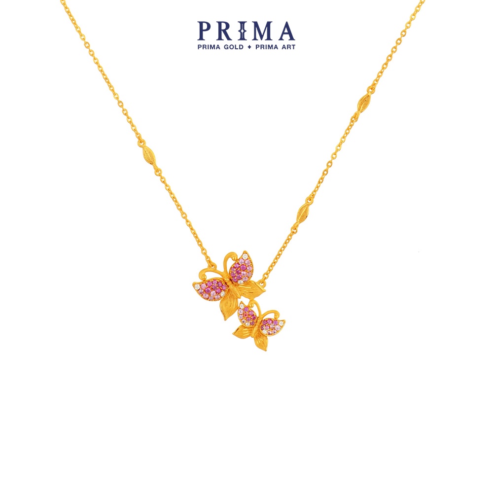 Dây chuyền vàng 24k prima gold - bộ siêu tập butterfly concerto - 165n0532