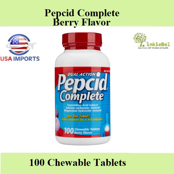 Pepcid Complete Chewable Tablets | Lazada Singapore