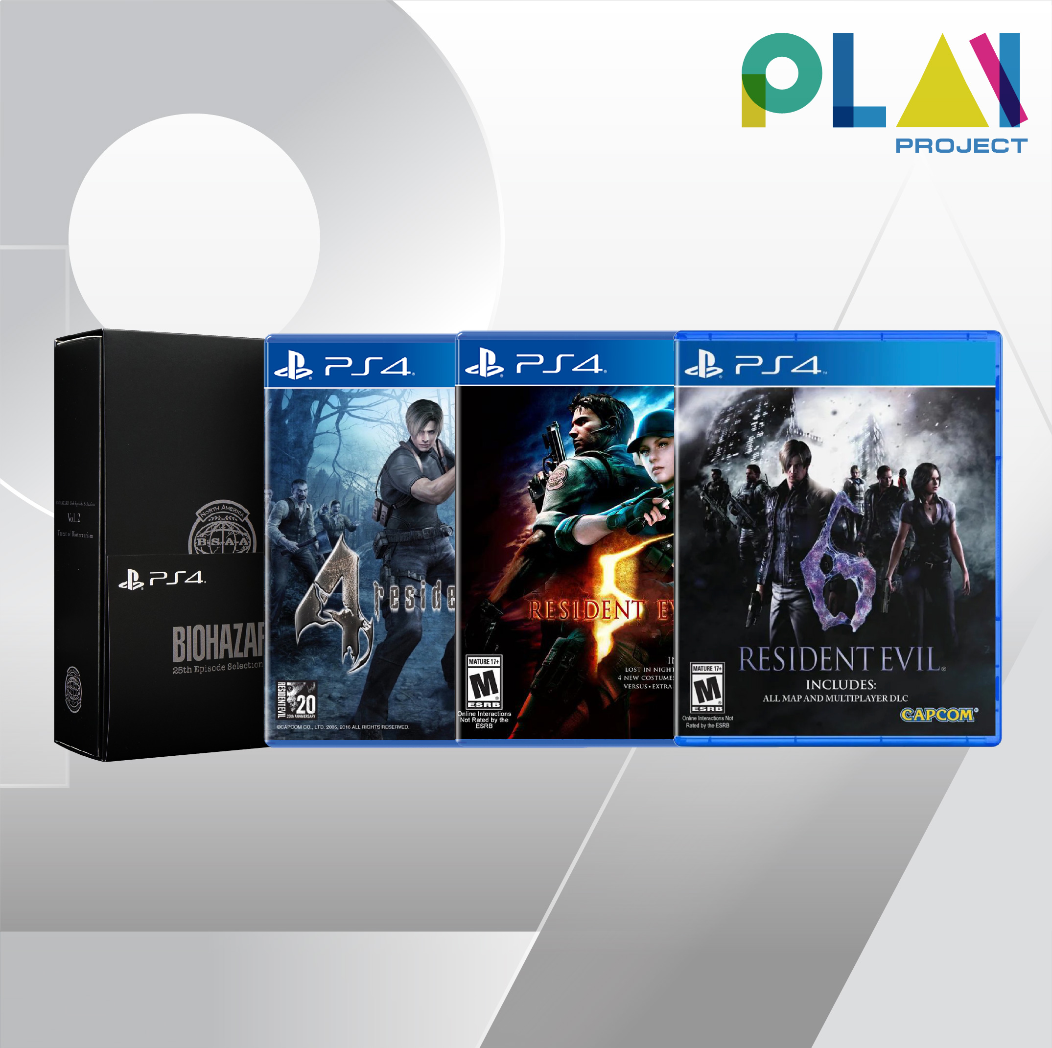 Ps4 Resident Evil 25th Anniversary Box Sets ของแท้ มือ1 Lazada