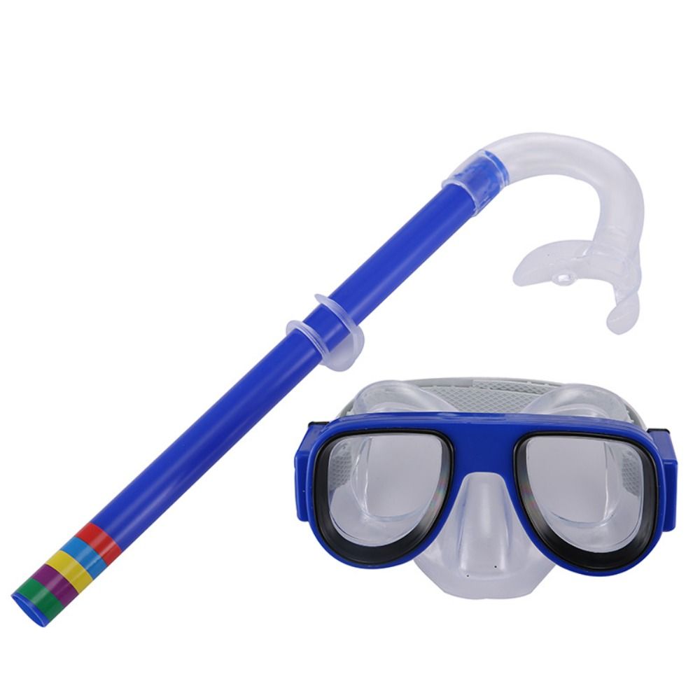 Ovched shop trẻ em bơi khô ống chống sương mù dưới nước thiết bị ống thở nạ bộ scuba diving nạ trẻ em lặn kính em trẻ em lặn bánh