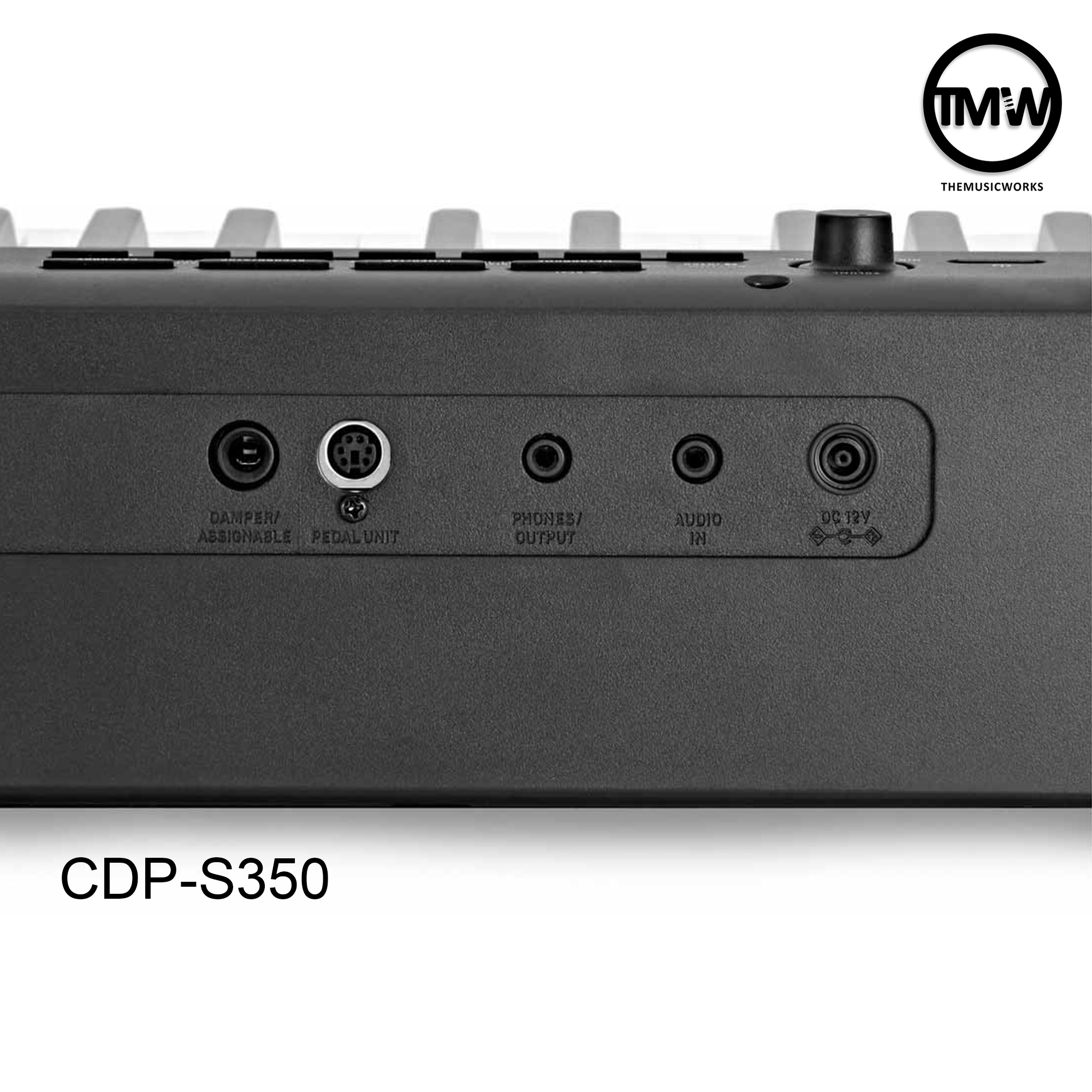 LIMITED STOCKS] Casio Portable Digital Piano CDP-S350 ⚫Black 88