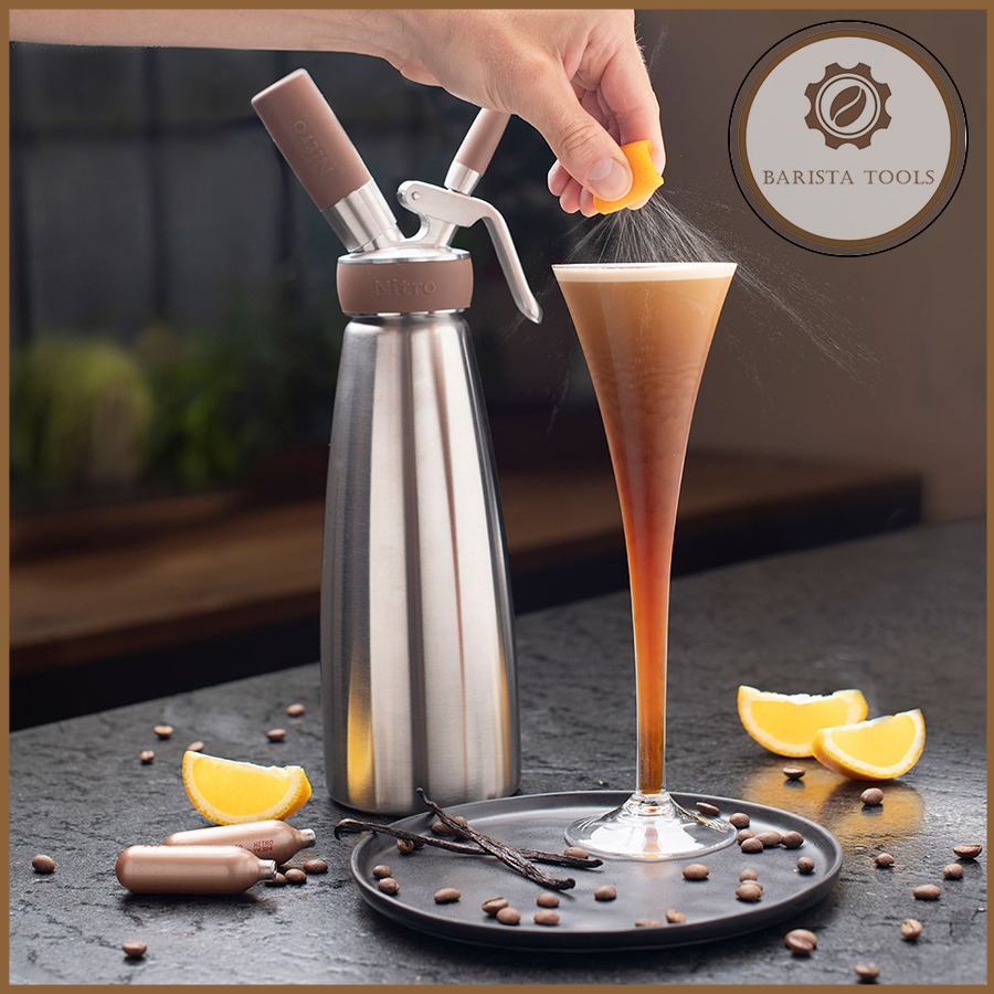 Hộp gas khí nitro (N2) hiệu Socool làm pha cà phê nitro cold brew