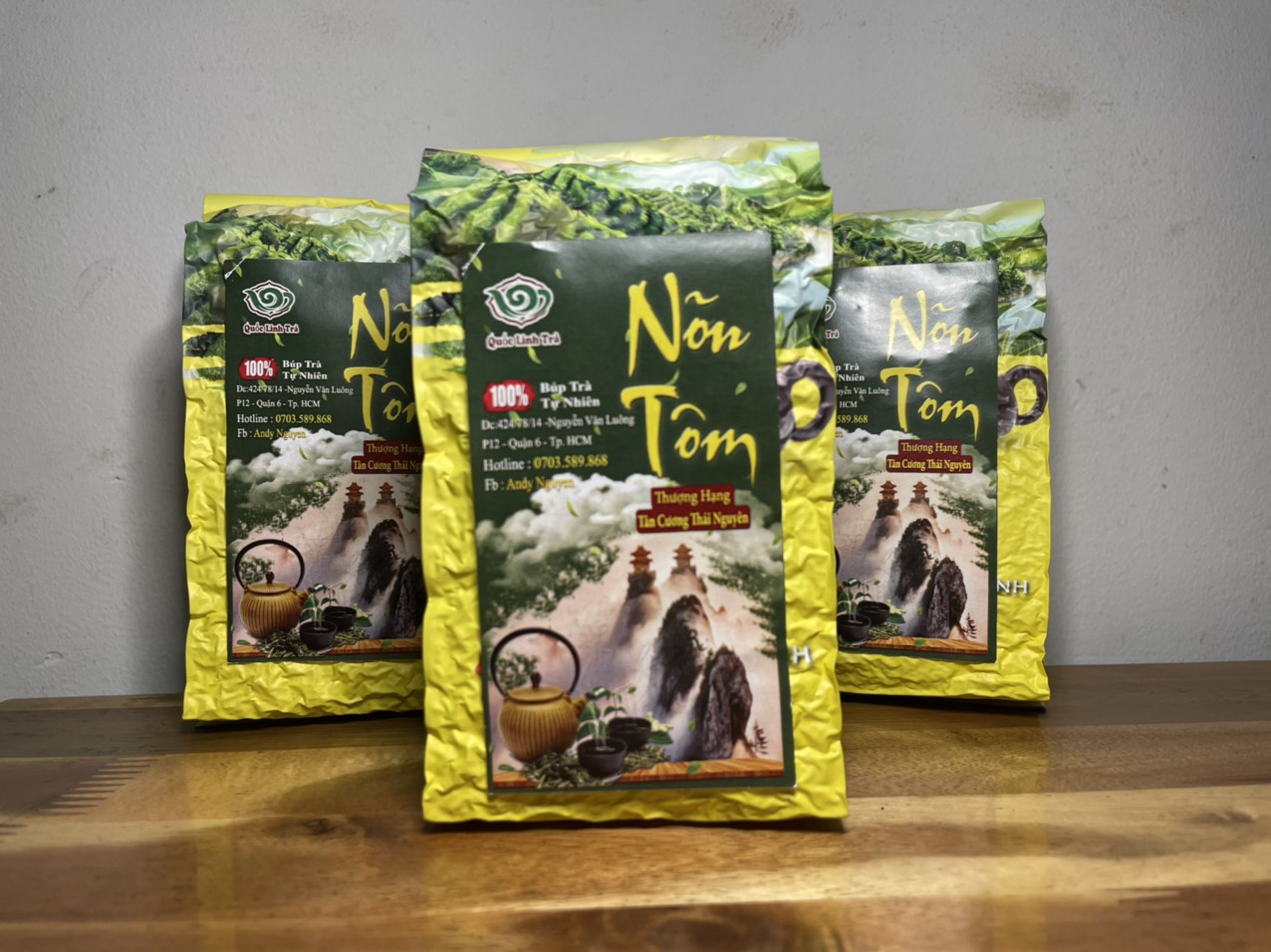 TRÀ NÕN TÔM THƯỢNG HẠNG 100GR