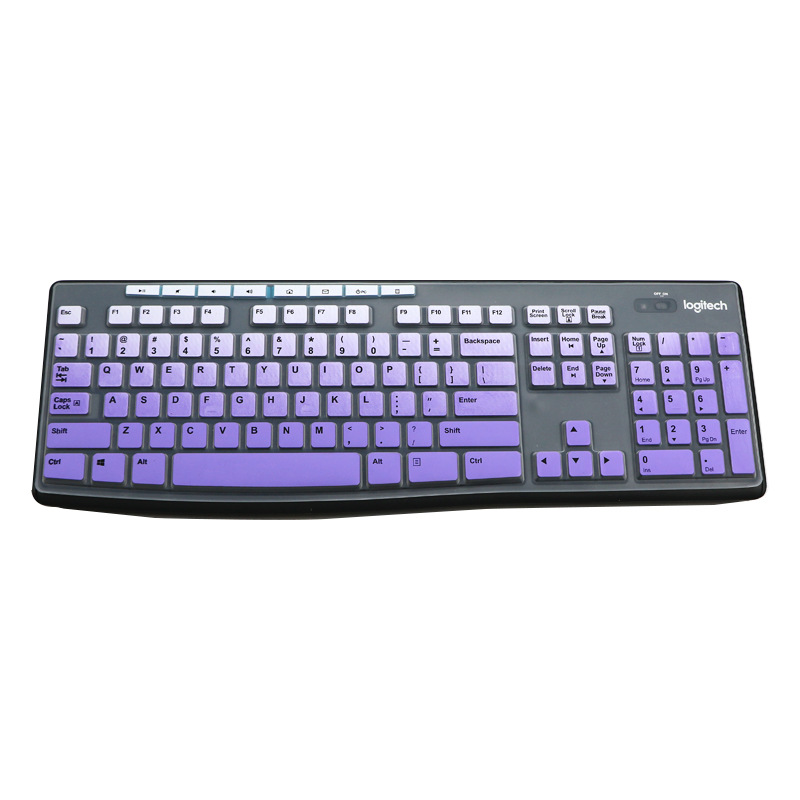 Suitable for Logitech K200 K260 desktop computer keyboard membrane K270 K275 key silicone protective cover MK275. 