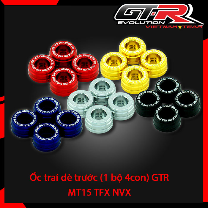 [Chính hãng] Ốc trang trí dè trước (1 bộ 4con) GTR MT15 TFX NVX