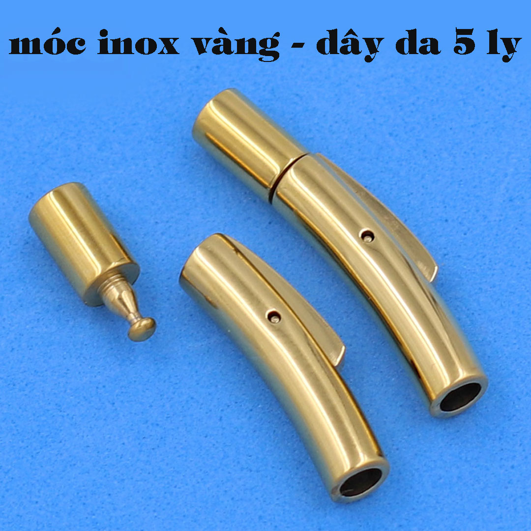 Vòng tay dây da đỏ 5 ly