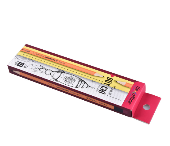 Bút chì gỗ 2B Flexoffice FO-GP02 (12 cây/ hộp)