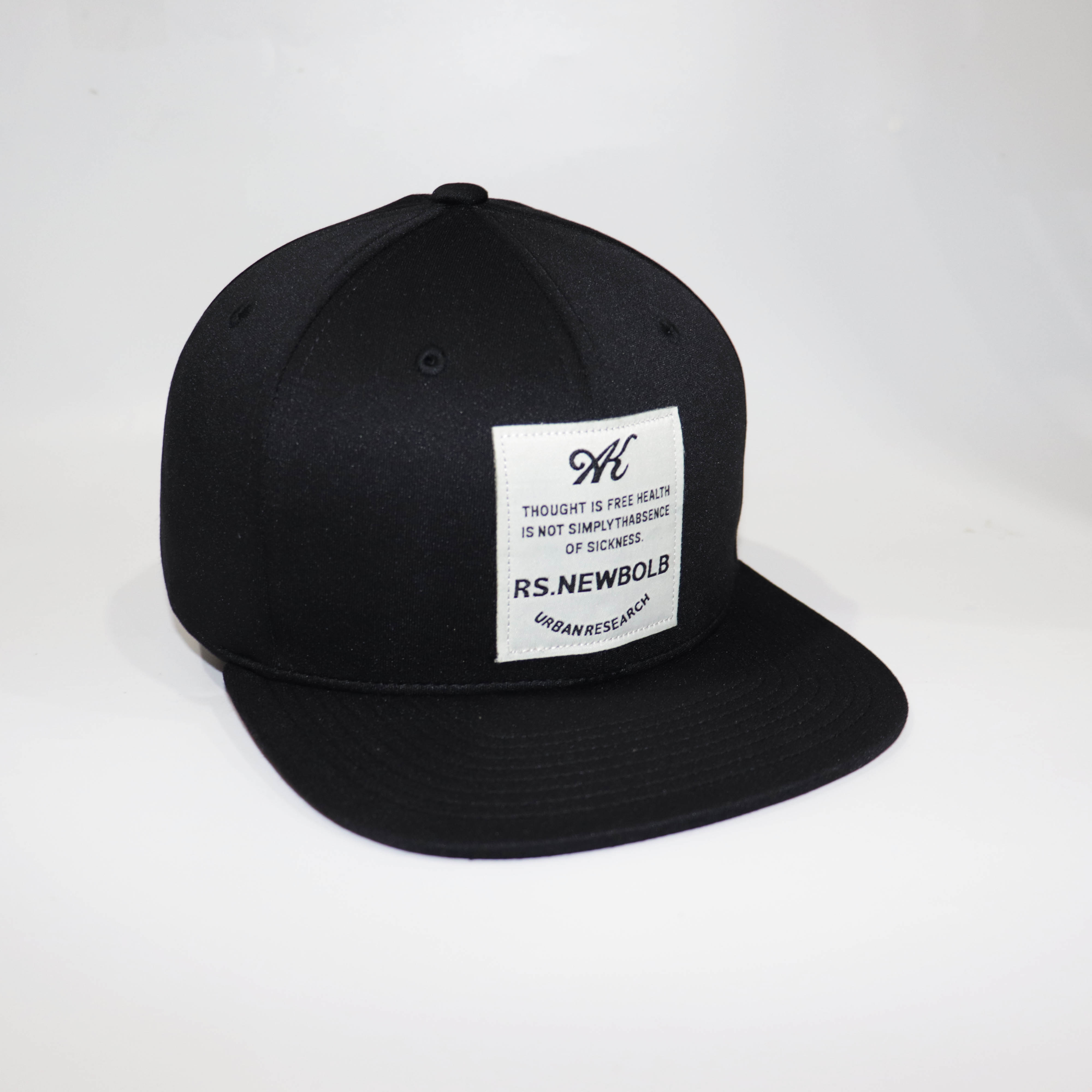 Nón Snapback Full Đen Logo Newbold- Mũ Lưỡi Trai Nón Kết
