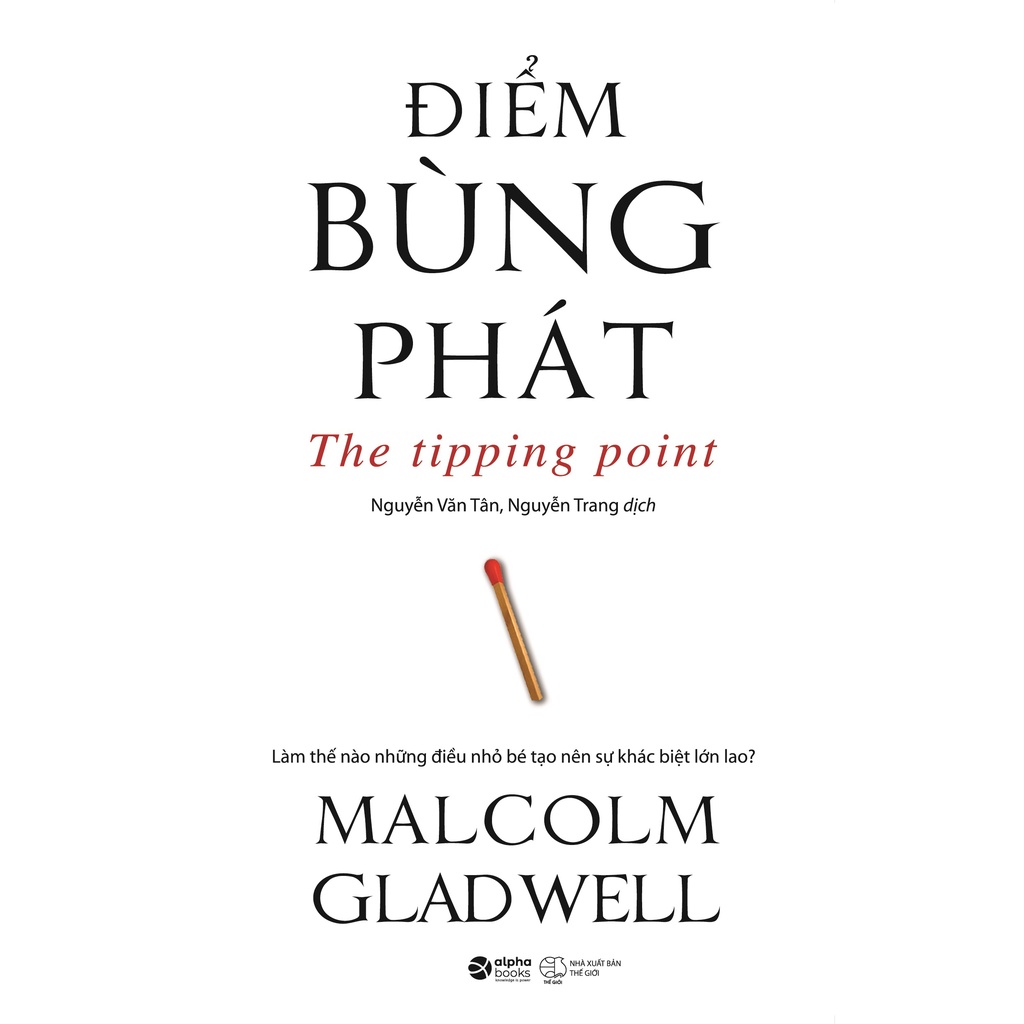 Sách - điểm bùng phát - the tipping point