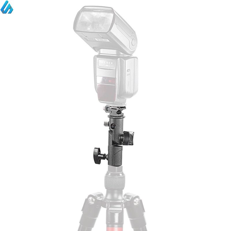 Hot Shoe Umbrella Holder Mount E Type Flash Light Stand Bracket for DSLR Camera