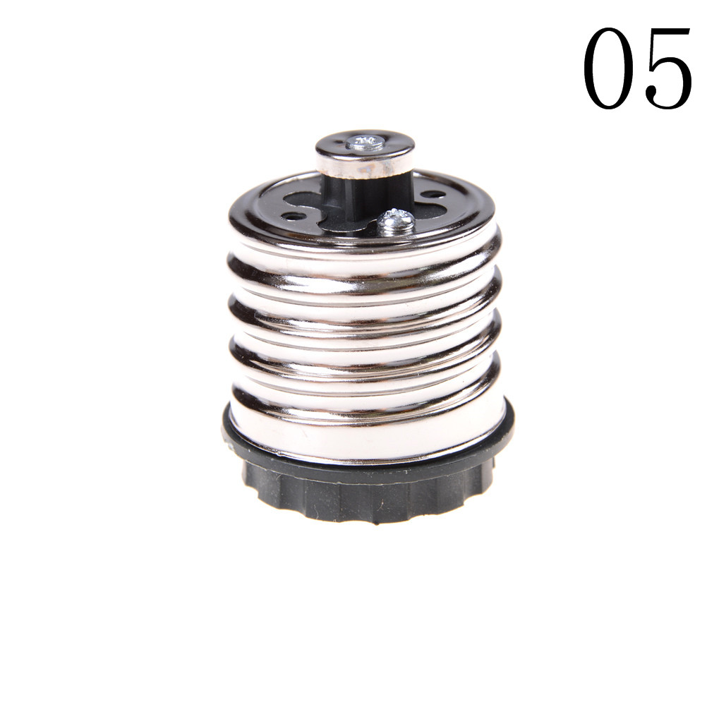 Gu10/e27/e14/e40/b22 bulb adapter lamp extender socket converter shop light holder