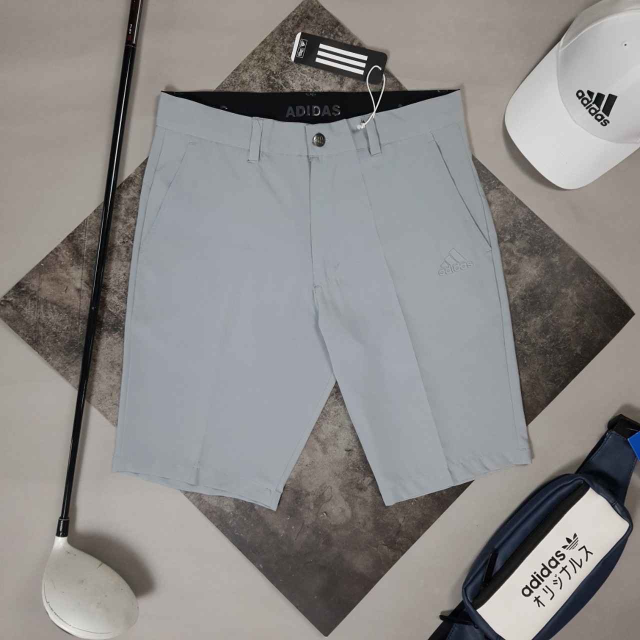 QUẦN SHORT GOLF ADIDAS CO GIÃN 4 CHIỀU VẢI MỊN (ảnh thật)