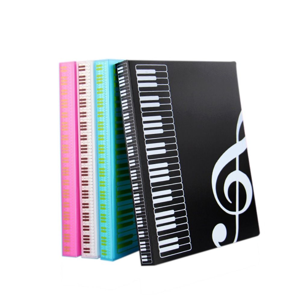 ROBERTA Musician Multi-layer Document Container A4 Paper Folder File Organizer Student Music Score Folder Piano Paper Sheets Folder Music Score Storage Organizer Document Storage Organizer