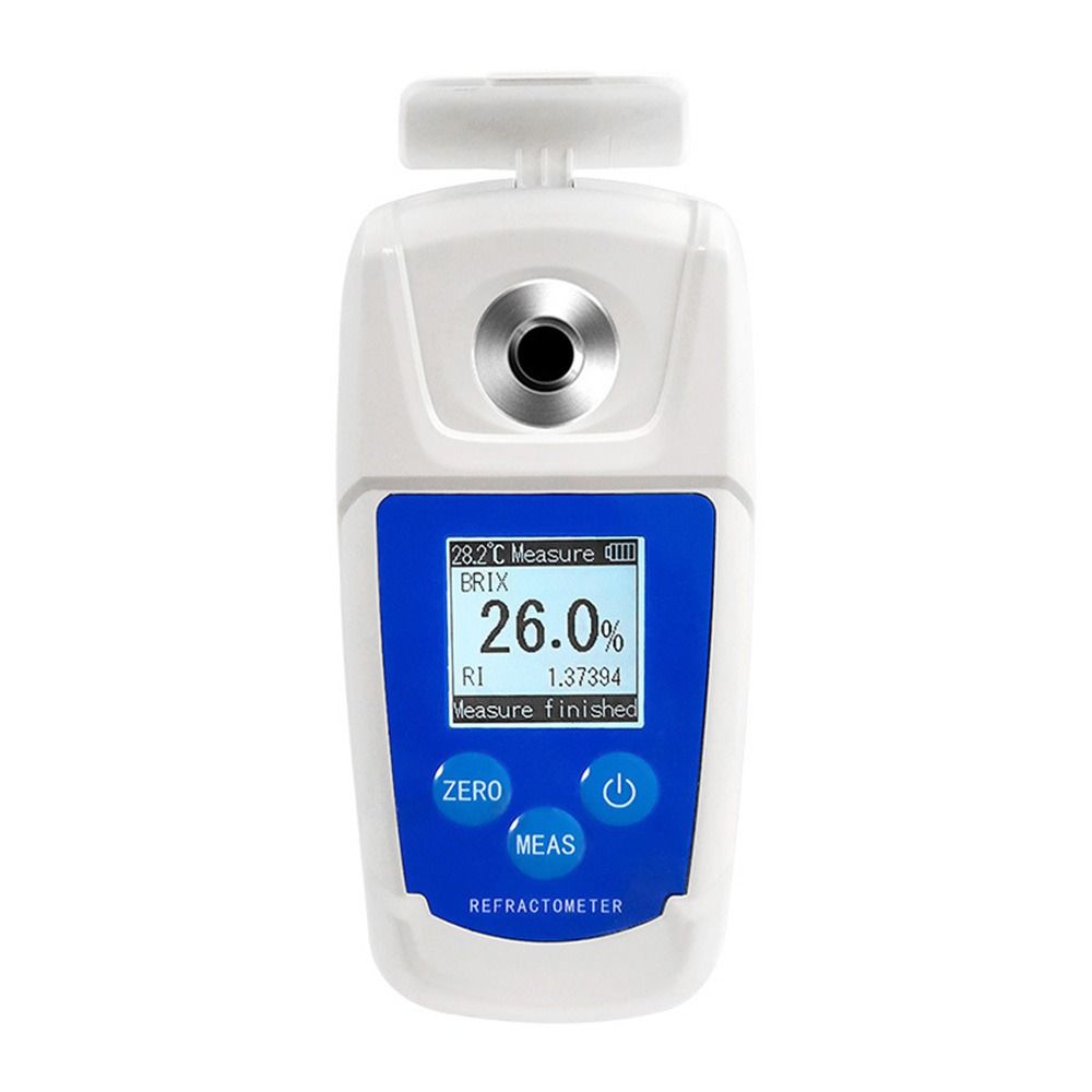 Bkijj ± 0.2% Độ chính xác kỹ thuật số khúc xạ kế đo đột ngọt Brix 0-55% Brix Mini Brix Tester xách tay Brix Meter trái cây, nước trái cây, uống