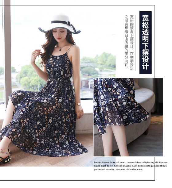 ĐẦM MAXI HỌA TIẾT BEYEU1688 - BY8069