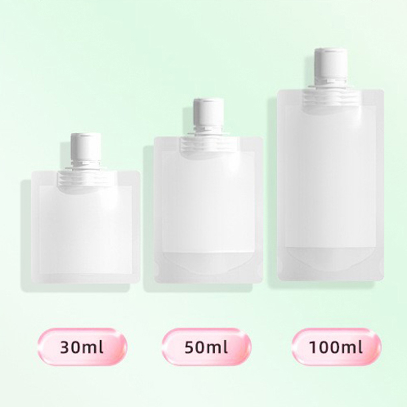 Portable Travel Liquid Packaging Bag Lotion Dispenser Bag Refillable Shampoo Cosmetic Storage Container 30ml 50ml 100ml. 