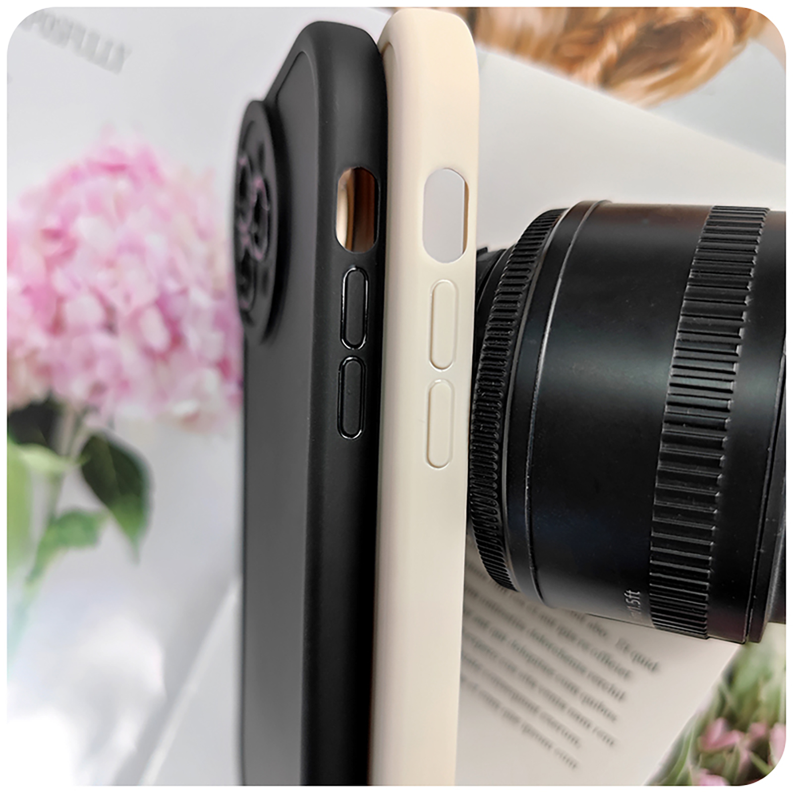 Cartoon couple Phone Case For VIVO IQOO Z6 5G China Dirt-resistant Silica gel Anti-knock Phone lens protection simple. 