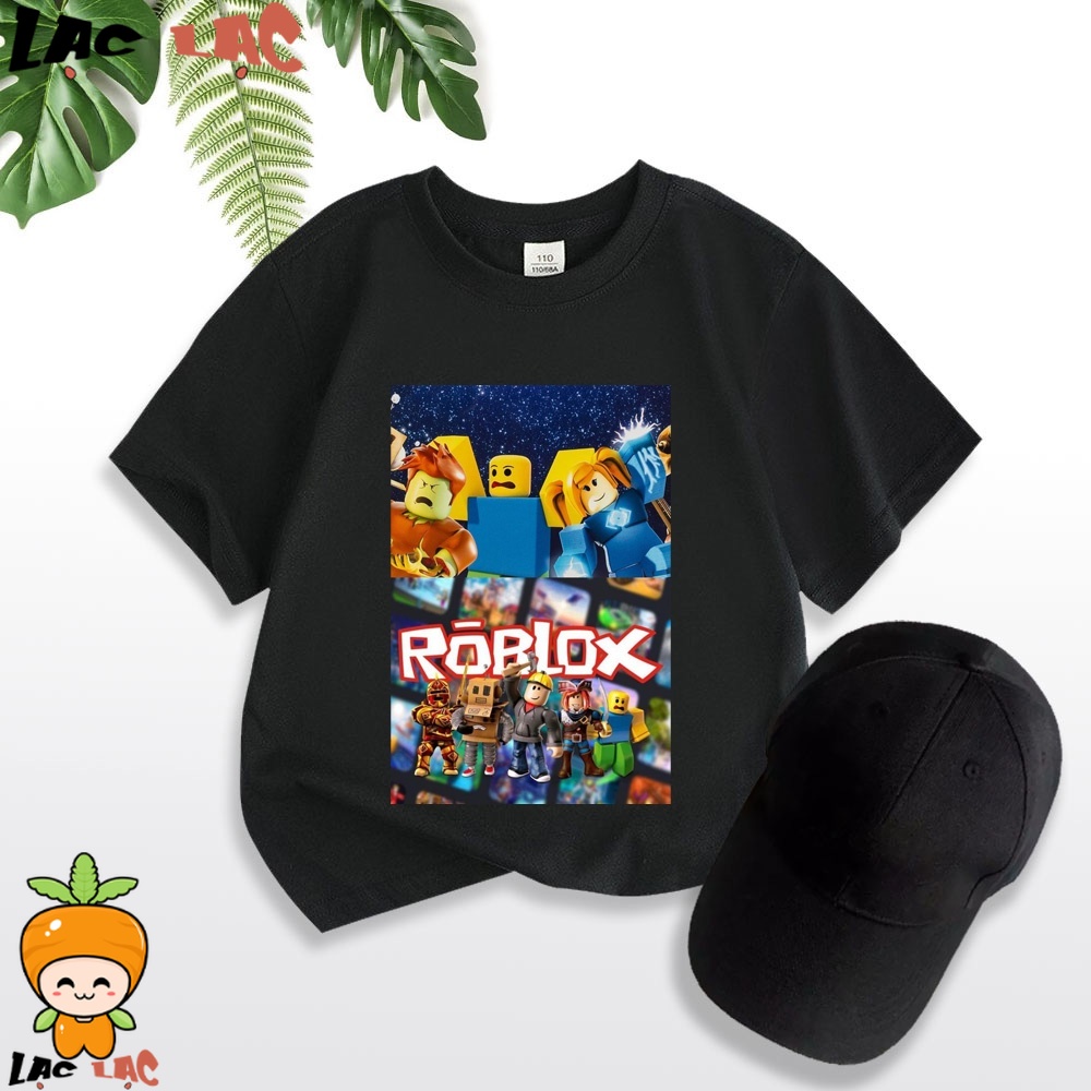 Hot áo thun trẻ em roblox 2, 4 màu, áo thun cho bé, có big size và size người lớn,