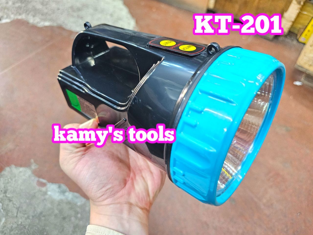 Đèn pin sạc Kentom KT-201