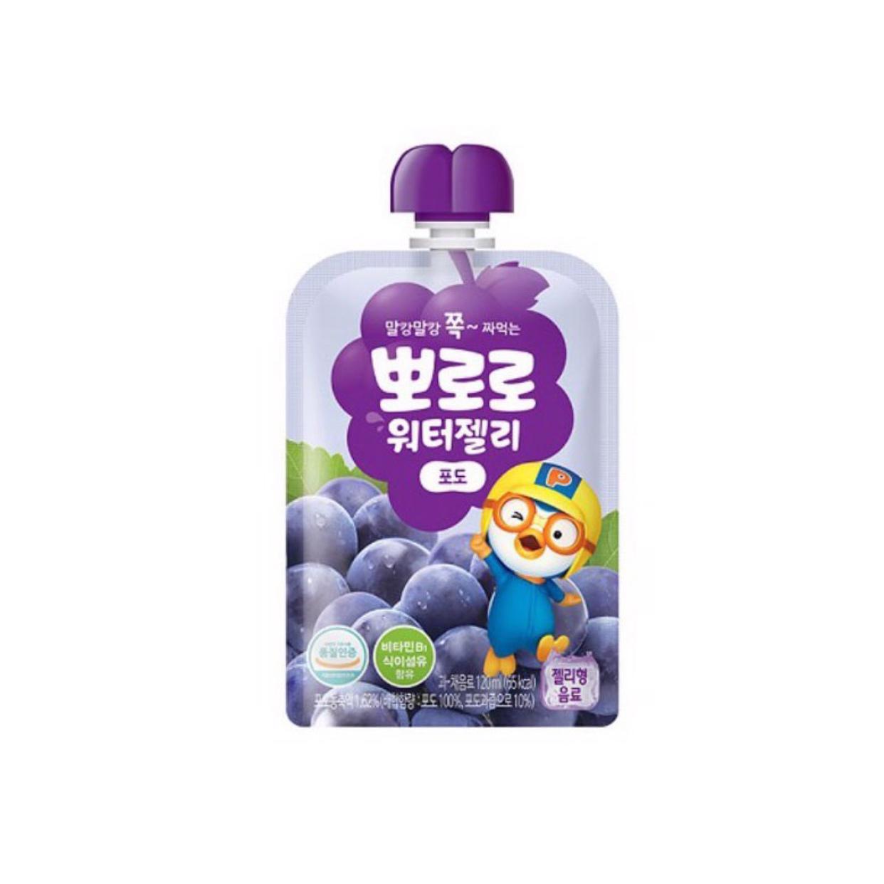 Thạch hoa quả pororo paldo hàn quốc 120ml