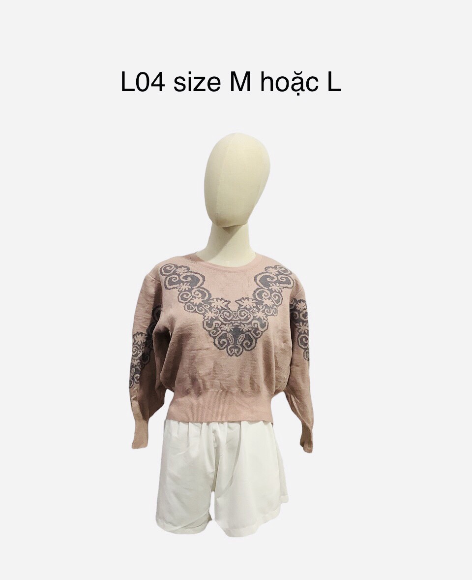 29k áo len nữ hàng si nhật, size em ghi trên ảnh