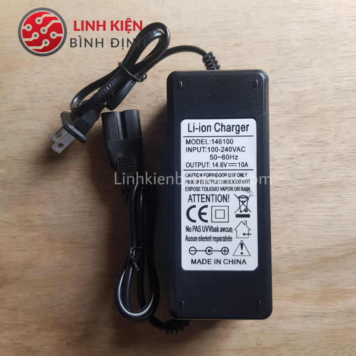 Sạc pin lithium hệ 4S (14,6V - 10A)