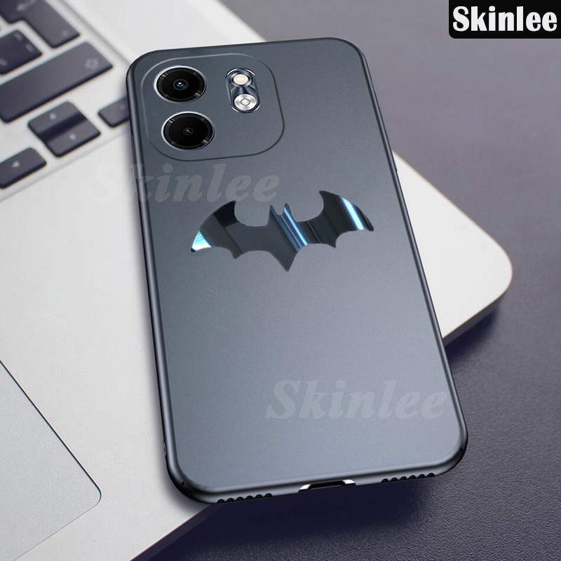 Phone case For infinix Smart 9 HD Back cover Luxury Frosted Matte Back Slim Metal Bat Man Non-slip Full Protective For infinix Smart 9 HD Cover cases